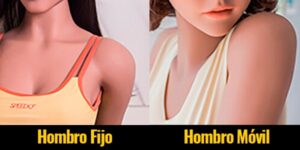 Hombros muñecas realísticas